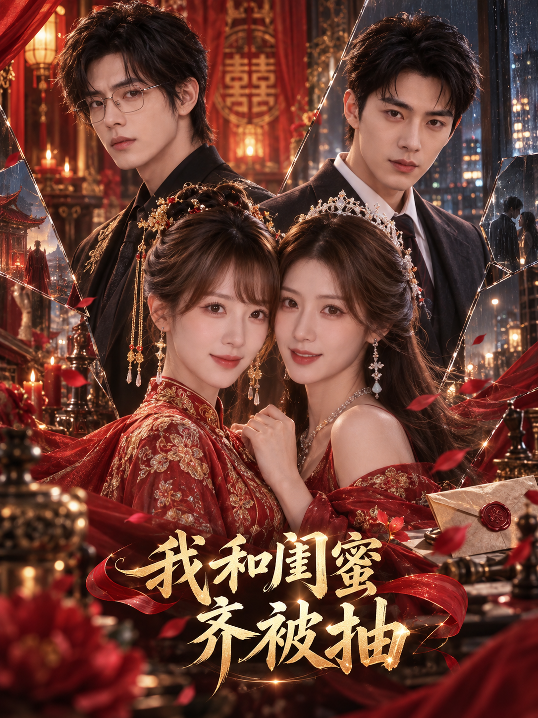 我和闺蜜齐被抽海报